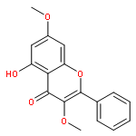 5-hydroxy-3,7-dimethoxy-2-phenyl-4H-chromen-4-one