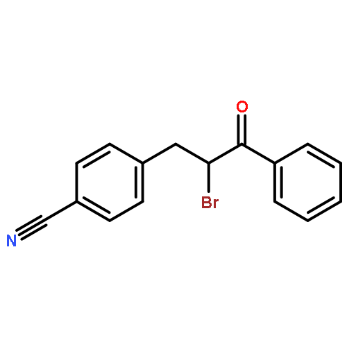 Benzonitrile, 4-(2-bromo-3-oxo-3-phenylpropyl)-