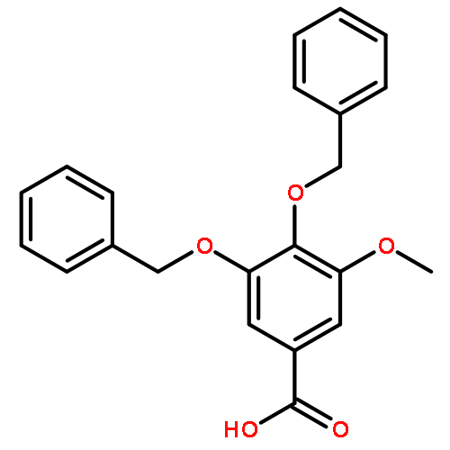 3-METHOXY-4,5-BIS(PHENYLMETHOXY)BENZOIC ACID 