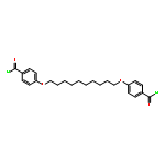 Benzoyl chloride, 4,4'-[1,10-decanediylbis(oxy)]bis-