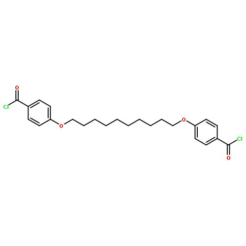 Benzoyl chloride, 4,4'-[1,10-decanediylbis(oxy)]bis-