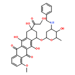 5,12-Naphthacenedione,7,8,9,10-tetrahydro-6,8,11-trihydroxy-8-(2-hydroxyacetyl)-1-methoxy-10-[[2,3,6-trideoxy-3-[(phenylmethyl)amino]-a-L-lyxo-hexopyranosyl]oxy]-,(8S,10S)-