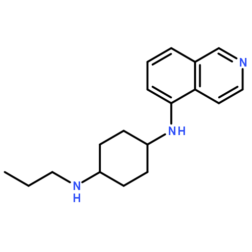 1,4-CYCLOHEXANEDIAMINE, N-5-ISOQUINOLINYL-N'-PROPYL-