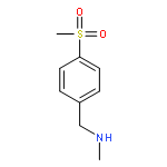 BENZENEMETHANAMINE, N-METHYL-4-(METHYLSULFONYL)-