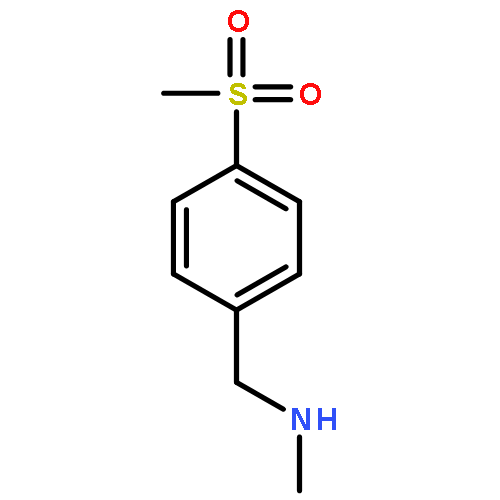 BENZENEMETHANAMINE, N-METHYL-4-(METHYLSULFONYL)-