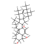 (10R)-3c,5t,8t-Trihydroxy-10r,13c-dimethyl-17c-((1R:4R)-1,4,5-trimethyl-hexen-(2t)-yl)-(9tH,14tH)-Delta6-tetradecahydro-1H-cyclopenta[a]phenanthren