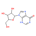 6H-PURIN-6-ONE, 9-.BETA.-D-ARABINOFURANOSYL-1,9-DIHYDRO- 