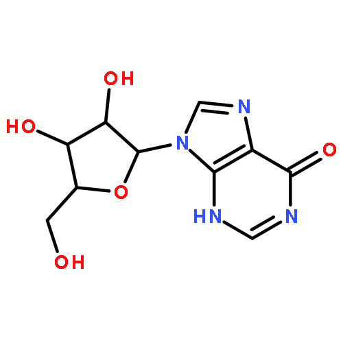 6H-PURIN-6-ONE, 9-.BETA.-D-ARABINOFURANOSYL-1,9-DIHYDRO- 