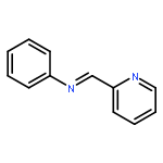 Benzenamine, N-(2-pyridinylmethylene)-