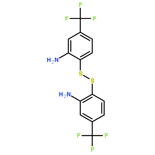 6,6'-disulfanediylbis(3-trifluoromethyl)aniline