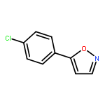 5-(4-CHLOROPHENYL)ISOXAZOLE 