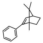 Bicyclo[2.2.1]hept-2-ene, 1,7,7-trimethyl-2-phenyl-