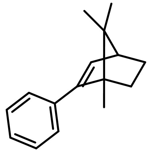 Bicyclo[2.2.1]hept-2-ene, 1,7,7-trimethyl-2-phenyl-