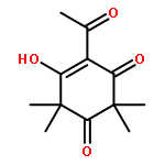 4-ACETYL-5-HYDROXY-2,2,6,6-TETRAMETHYLCYCLOHEX-4-ENE-1,3-DIONE 