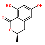 1H-2-Benzopyran-1-one,3,4-dihydro-6,8-dihydroxy-3-methyl-, (3R)-