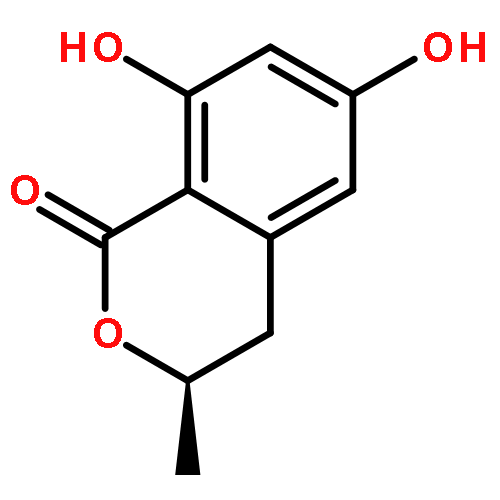 1H-2-Benzopyran-1-one,3,4-dihydro-6,8-dihydroxy-3-methyl-, (3R)-