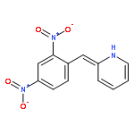 2-[(2,4-DINITROPHENYL)METHYLIDENE]-1H-PYRIDINE 