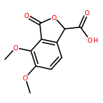 1-Isobenzofurancarboxylic acid, 1,3-dihydro-4,5-dimethoxy-3-oxo-