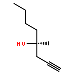 1-Octyn-4-ol, 4-methyl-, (S)-