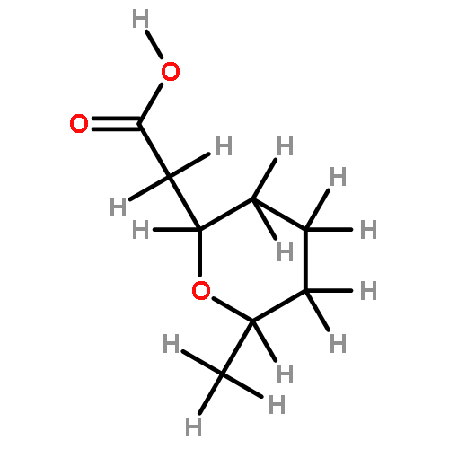 (+)-(2S,6S)-(cis-6-methyltetrahydropyran-2-yl)acetic acid