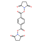 BIS(2,5-DIOXOPYRROLIDIN-1-YL) BENZENE-1,4-DICARBOXYLATE 