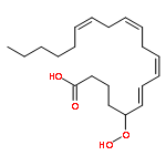 6,8,11,14-Eicosatetraenoic acid, 5-hydroperoxy-, (6E,8Z,11Z,14Z)-