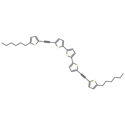 2,5-BIS[5-[2-(5-HEXYLTHIOPHEN-2-YL)ETHYNYL]THIOPHEN-2-YL]THIOPHENE 