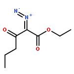 Hexanoic acid, 2-diazo-3-oxo-, ethyl ester