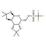 1,2:3,4-di-O-isopropylidene-6-trifluoromethanesulfonyloxy-6-deoxy-α-D-galactopyranose