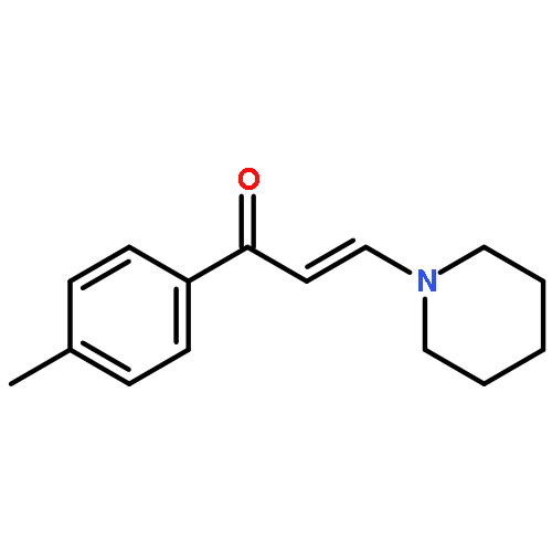 2-Propen-1-one, 1-(4-methylphenyl)-3-(1-piperidinyl)-, (2E)-