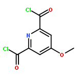 2,6-Pyridinedicarbonyl dichloride, 4-methoxy-