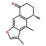 Naphtho[2,3-b]furan-8(5H)-one, 6,7-dihydro-3,4,5-trimethyl-, (S)-