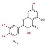 4H-1-Benzopyran-4-one,2-(3,4-dihydroxy-5-methoxyphenyl)-2,3-dihydro-3,5,7-trihydroxy-, (2R,3R)-