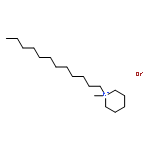 1-DODECYL-1-METHYLPIPERIDIN-1-IUM;BROMIDE 