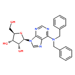 Adenosine, N,N-bis(phenylmethyl)-