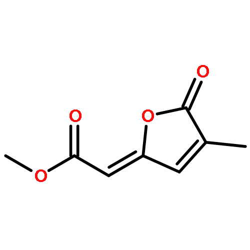 METHYL 2-(4-METHYL-5-OXOFURAN-2-YLIDENE)ACETATE 