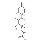 Pregna-1,4-diene-20-carboxylicacid, 3-oxo- (9CI)