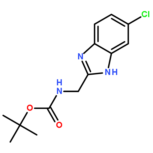 tert-Butyl ((6-chloro-1H-benzo[d]imidazol-2-yl)methyl)carbamate