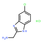 (5-Chloro-1H-benzo[d]imidazol-2-yl)methanamine hydrochloride