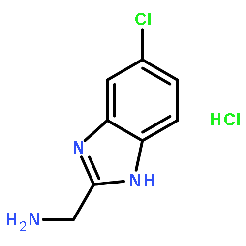 (5-Chloro-1H-benzo[d]imidazol-2-yl)methanamine hydrochloride