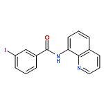 BENZAMIDE, 3-IODO-N-8-QUINOLINYL-