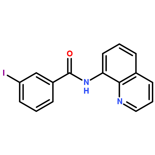 BENZAMIDE, 3-IODO-N-8-QUINOLINYL-