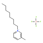 3-methyl-1-octyl-pyridin-1-ium tetrafluoroborate