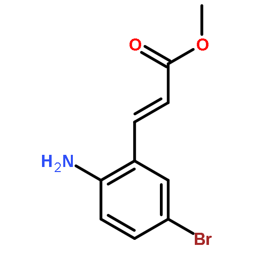 methyl (E)-3-(2-amino-5-bromophenyl)prop-2-enoate