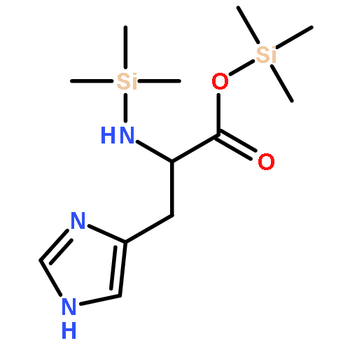 TRIMETHYLSILYL 3-(1H-IMIDAZOL-5-YL)-2-(TRIMETHYLSILYLAMINO)PROPANOATE 