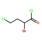 Butanoyl chloride, 2-bromo-4-chloro-