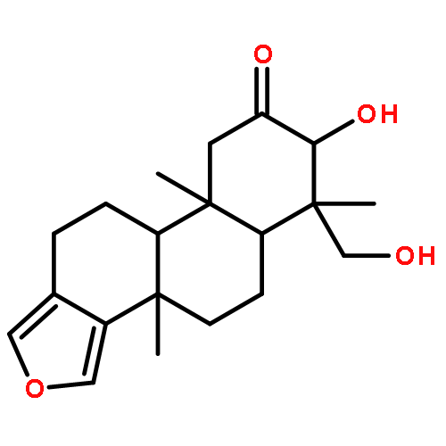 (3bR,5aR,6S,7S,9aR,9bR)-7-hydroxy-6-hydroxymethyl-3b,6,9a-trimethyl-3b,5,5a,6,7,9,9a,9b,10,11-decahydrophenanthro-[1,2-c]furan-8(4H)-one