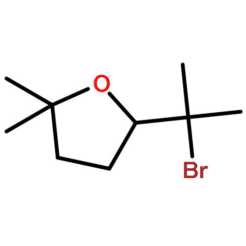 5-(2-BROMOPROPAN-2-YL)-2,2-DIMETHYLOXOLANE 