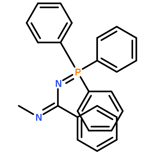 BENZENECARBOXIMIDAMIDE, N'-METHYL-N-(TRIPHENYLPHOSPHORANYLIDENE)-