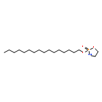 1,3,2-OXAZAPHOSPHOLIDINE, 2-(HEXADECYLOXY)-, 2-OXIDE